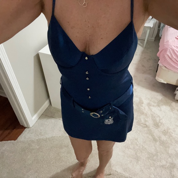 Costume/ Sexy Police Sergeant Costume Dress M - Picture 8 of 14